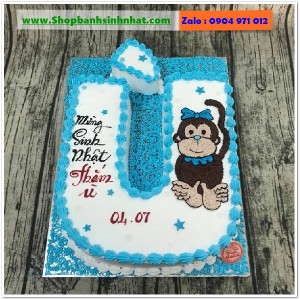 Bánh Sinh Nhật Chữ Cái & Số - RP92